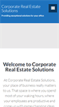 Mobile Screenshot of corporaterealestatesolutions.com